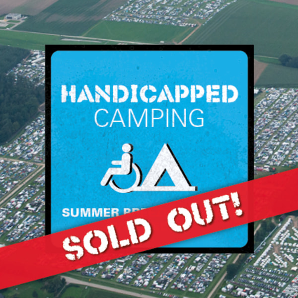 Tickets kaufen für HANDICAPPED Camping - 2024 am 13.08.2024